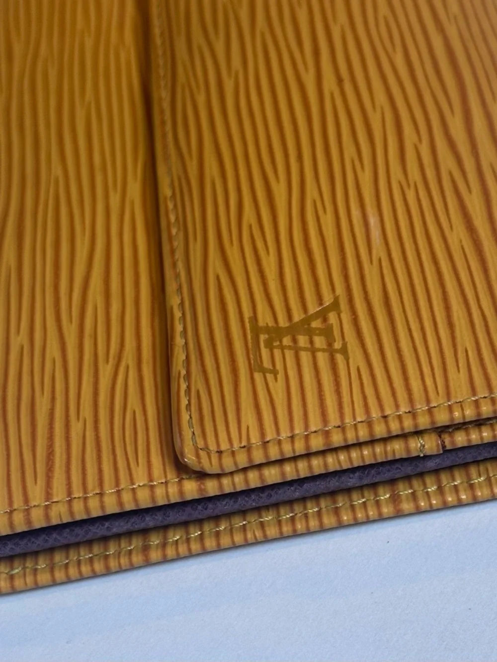 Louis Vuitton Epi Yellow Wallet